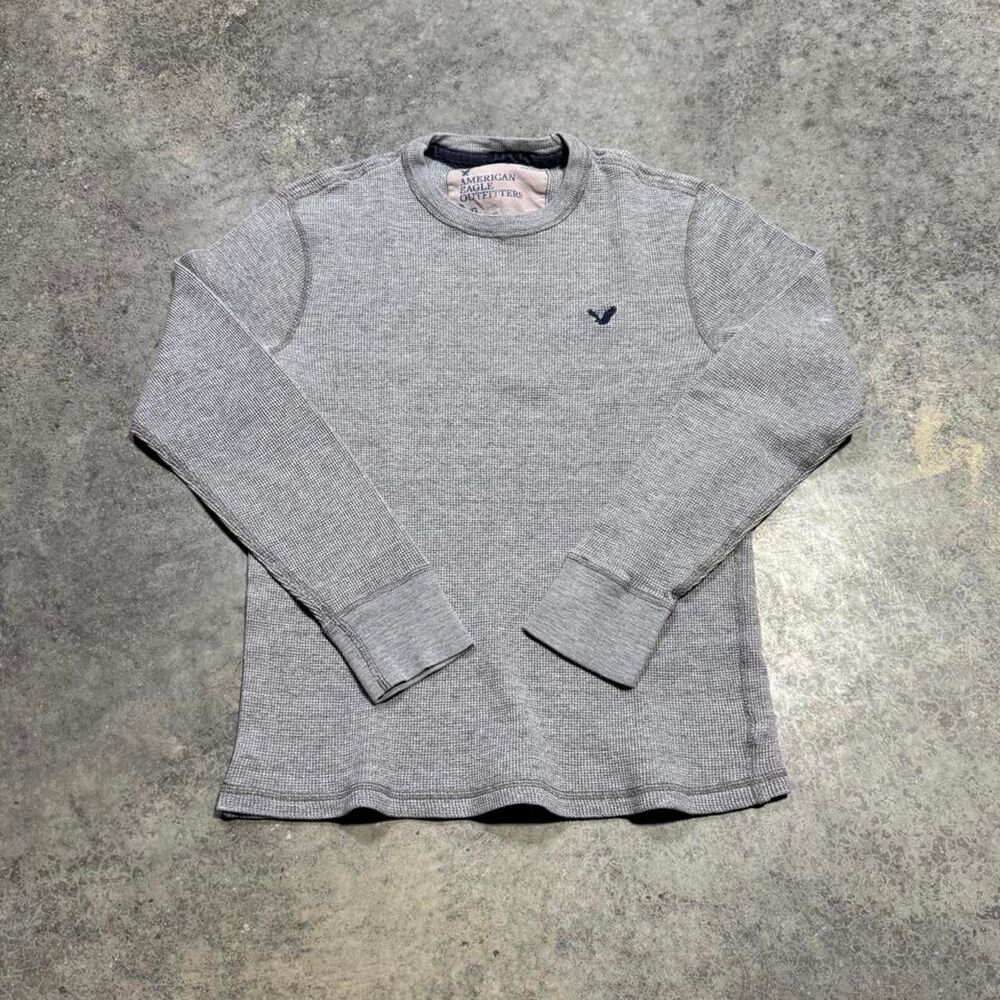 American-eagle Men's Grey T-shirt